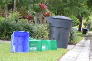 Residents will be getting new, larger recycling containers when the program launches.