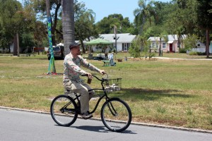 Jeffrey Zanker | USFSP Eric Kent, who cycles around Gulfport almost every day, thinks some of the opponents’ concerns are misplaced. 