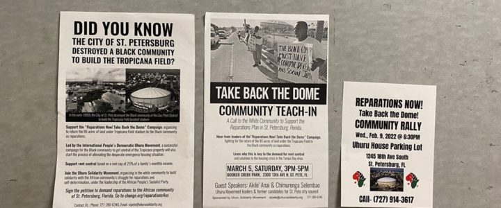 ‘Take Back the Dome’ movement urges reparations to St. Petersburg’s Black community